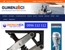 Tablet Screenshot of gumenjaci.com